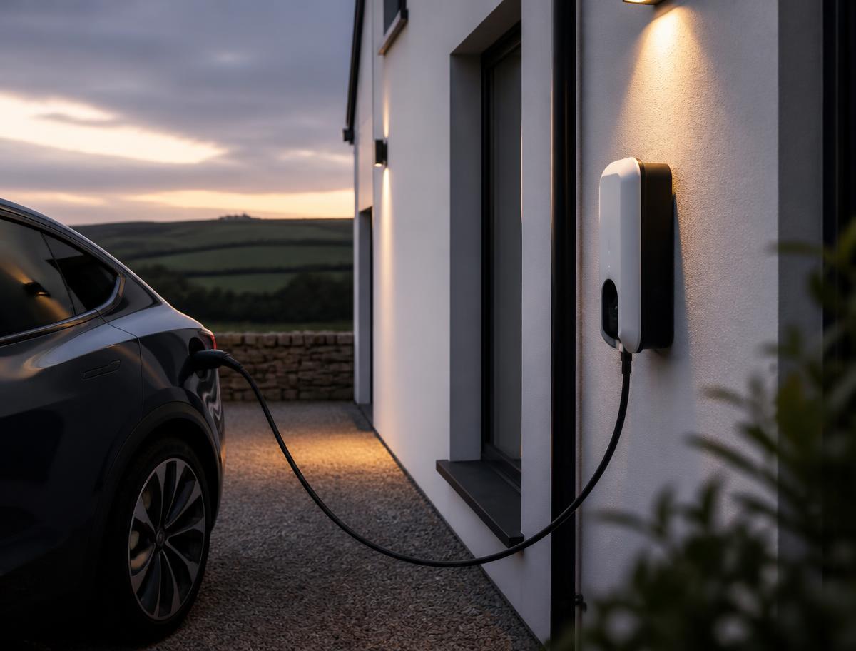 Home EV charger installed by Smart Electric