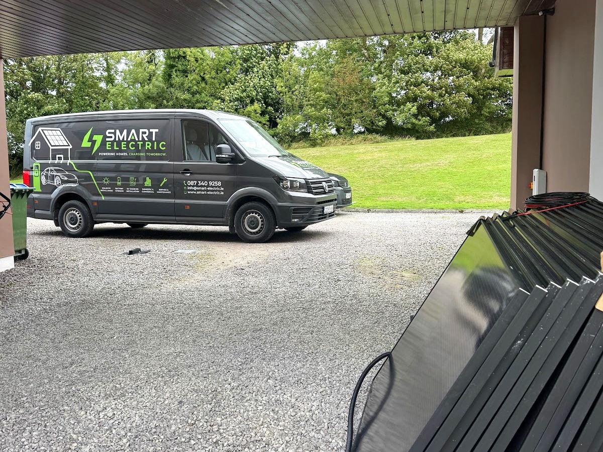 Smart Electric on a recent electrical job